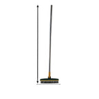 2 In 1 Long Handle Floor Scrubbing Brush With Wiper For Bathroom (1 Pc)