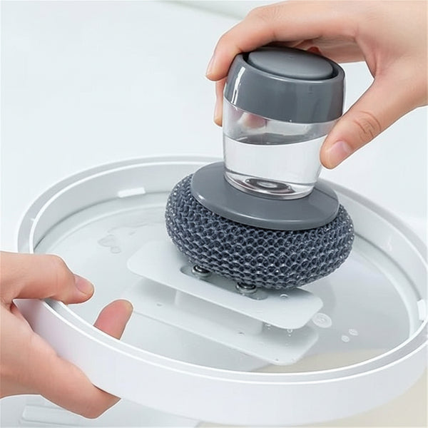 Aethel™ Soap Dispensing Dish Brush