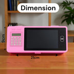 Lcd Writing Tablet Pencil Case With Calculator 1 Pc