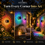 Aethel™ Solar Mandala 7 Color Changing Light