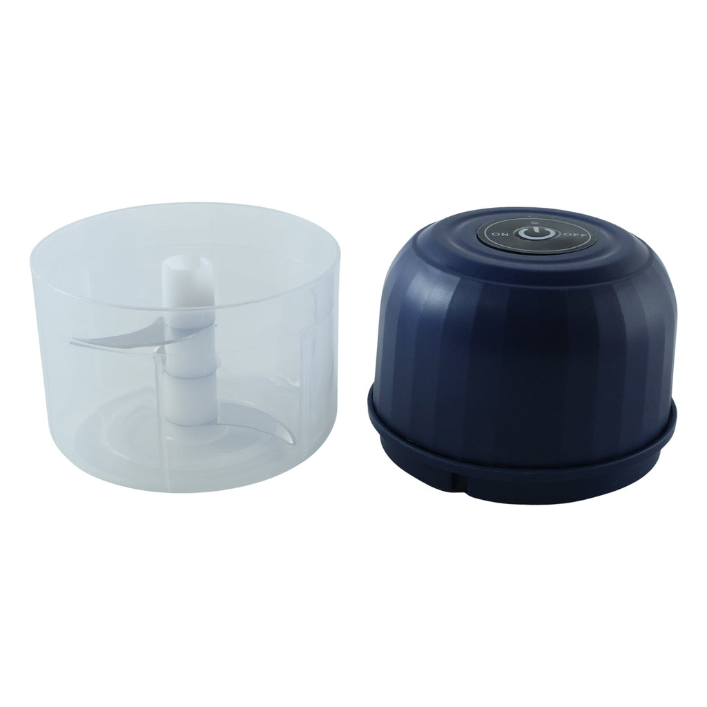 Usb Rechargeable Mini Food Chopper With Glass Bowl For Quick Kitchen Prep (1 Pc)