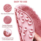 Silicone Multiuse Bath & Foot Scrubber | Body & Heel Cleaning Brush