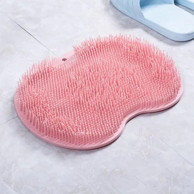 Silicone Multiuse Bath & Foot Scrubber | Body & Heel Cleaning Brush