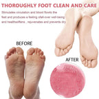 Silicone Multiuse Bath & Foot Scrubber | Body & Heel Cleaning Brush